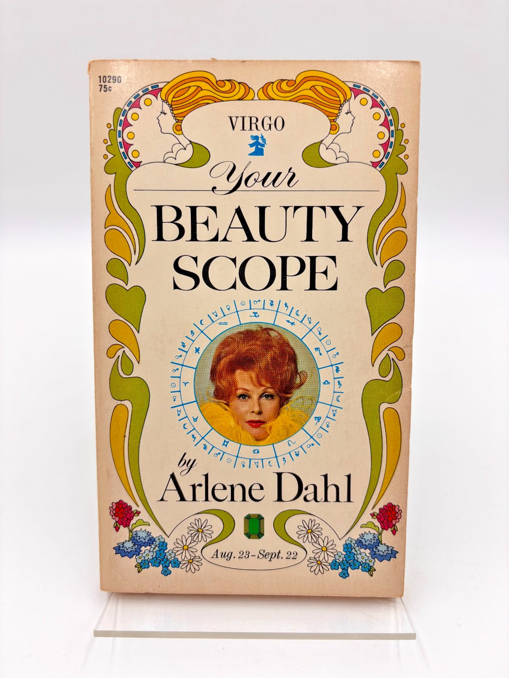 Vtg Your Beauty Scope VIRGO Arlene Dahl Horoscope Astrology 1969 Paperback